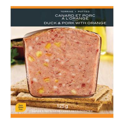 Terrine de Canard et Porc à l'Orange