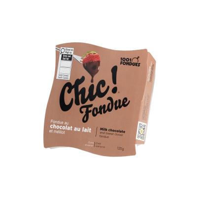 Chic Fondue au chocolat au lait et mélilot- Format snack