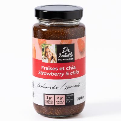 Tartinade - Fraises et Chia