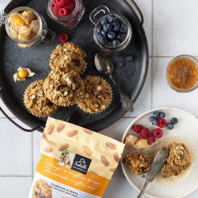 Mélange à muffins - Double son et Dattes