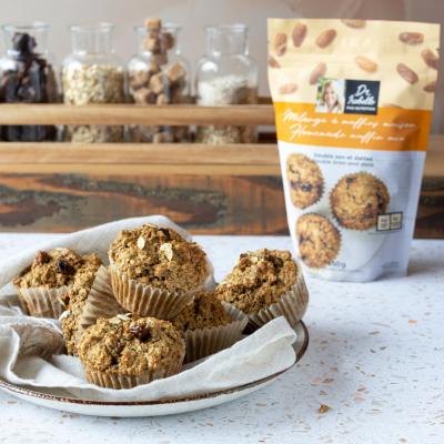 Mélange à muffins - Double son et Dattes