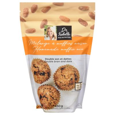 Mélange à muffins - Double son et Dattes