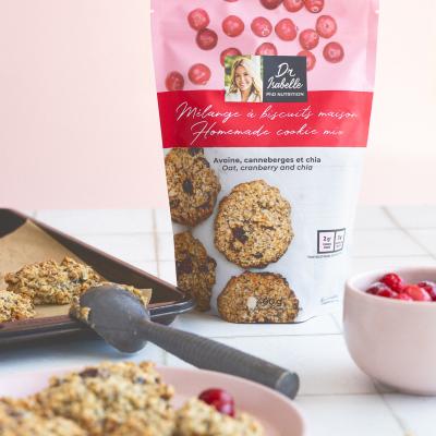 Cookies mix - Oat, Cranberries and Chia