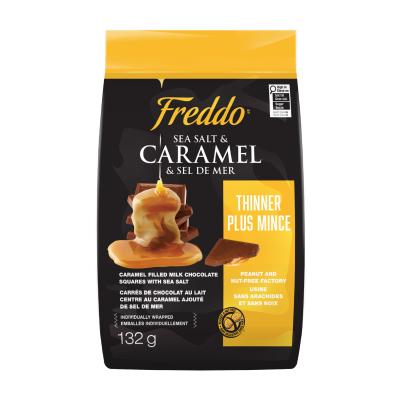 Minces centre caramel et Sel de Mer - Freddo