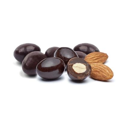 Amandes enrobées de chocolat noir
