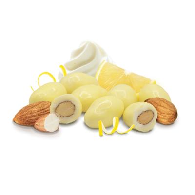 Amandes à saveur de citron et crème