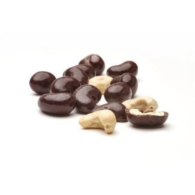 Noix de cajou enrobées de chocolat noir