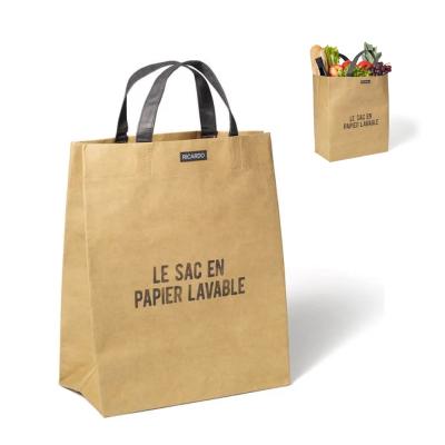 Sac épicerie en papier lavable Ricardo