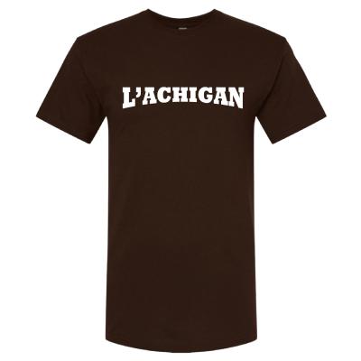T-Shirt Chocolat personnalisé - Large