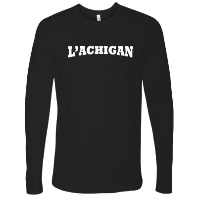 T-Shirt manches longues noir personnalisé - Médium