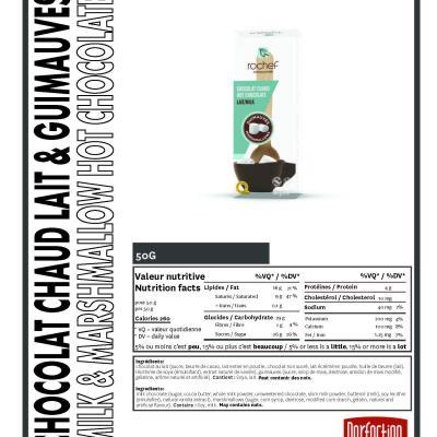 Chocolat chaud - Lait et Guimauves