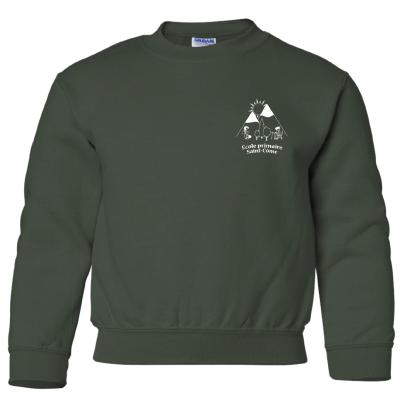 Molleton à col rond junior forêt - Medium