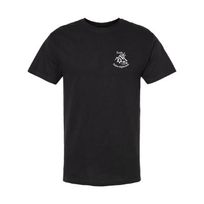 T-Shirt adulte noir personnalisé - XXLarge
