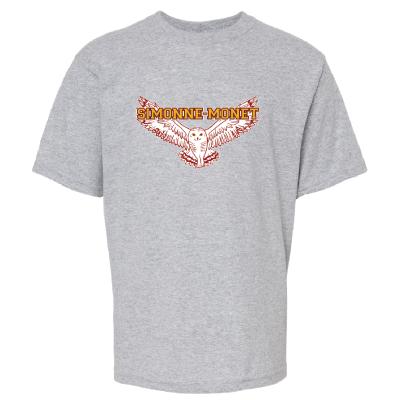 T-Shirt unisexe gris sport - XLarge